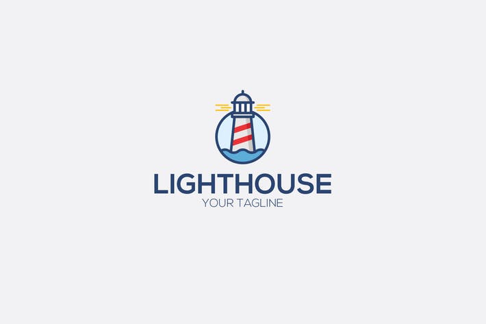 Lighthouse Logo - Lighthouse Logo by mir_design on Envato Elements