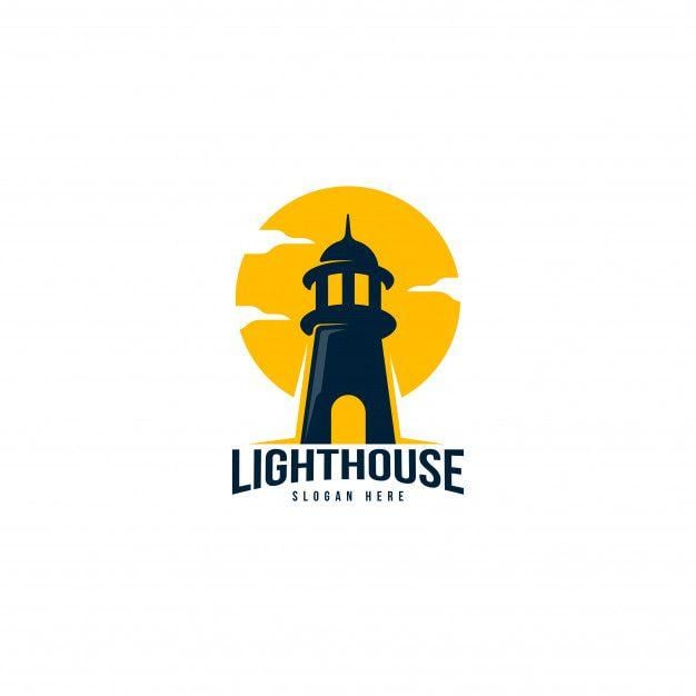 Lighthouse Logo - Lighthouse logo template Vector | Premium Download