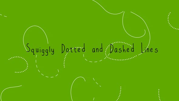 Squiggly Logo - Squiggly Dotted and Dashed Lines by winvideo | VideoHive