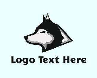 Huskey Logo - Husky Dog Logo