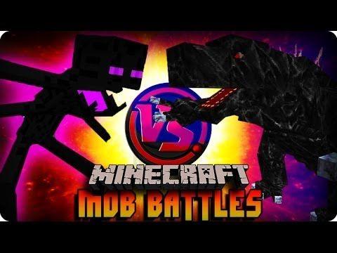 Mobzilla Logo - Minecraft Mods - MUTANT ENDERMAN VS MOBZILLA ! Mod Battle MUTANT CREATURE  MOD / ORESPAWN MOD)