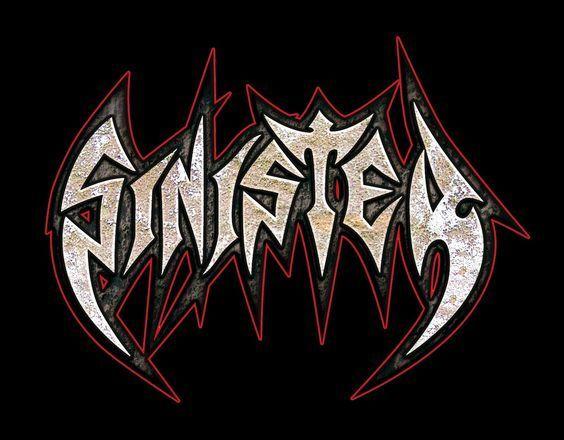 Sinister Logo - Sinister #logo:. YHT. Metal band logos, Band logos, Rock