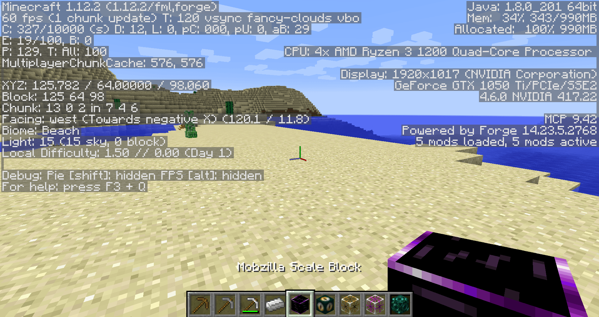 Mobzilla Logo - A Mobzilla Scale Block from OreSpawn in 1.12? I wonder how this got ...
