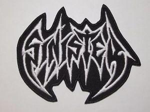 Sinister Logo - Details about SINISTER logo embroidered NEW patch death metal