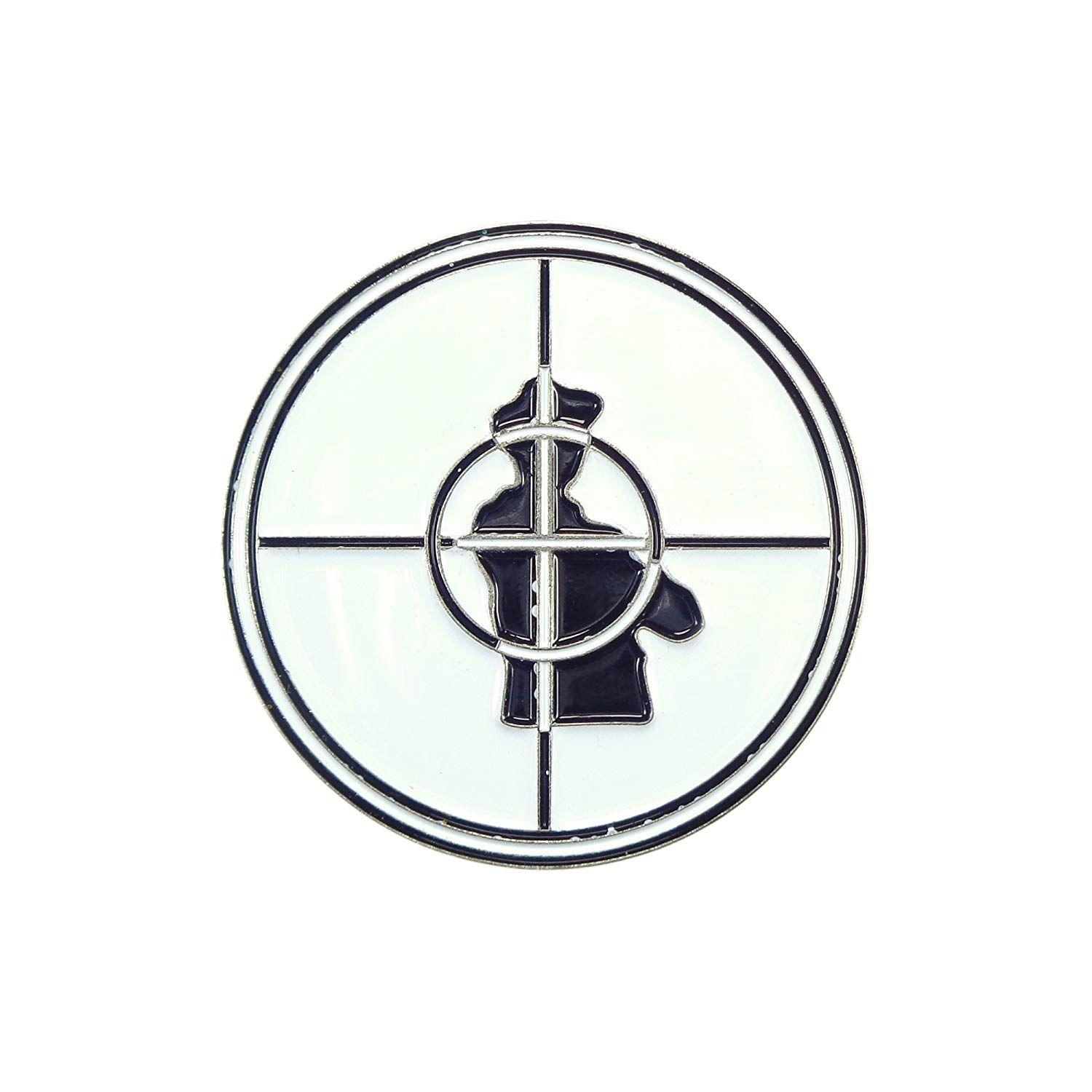 Crosshairs Logo - Amazon.com : Public Enemy Black Crosshairs Hip Hop Rap Chuck D Logo ...