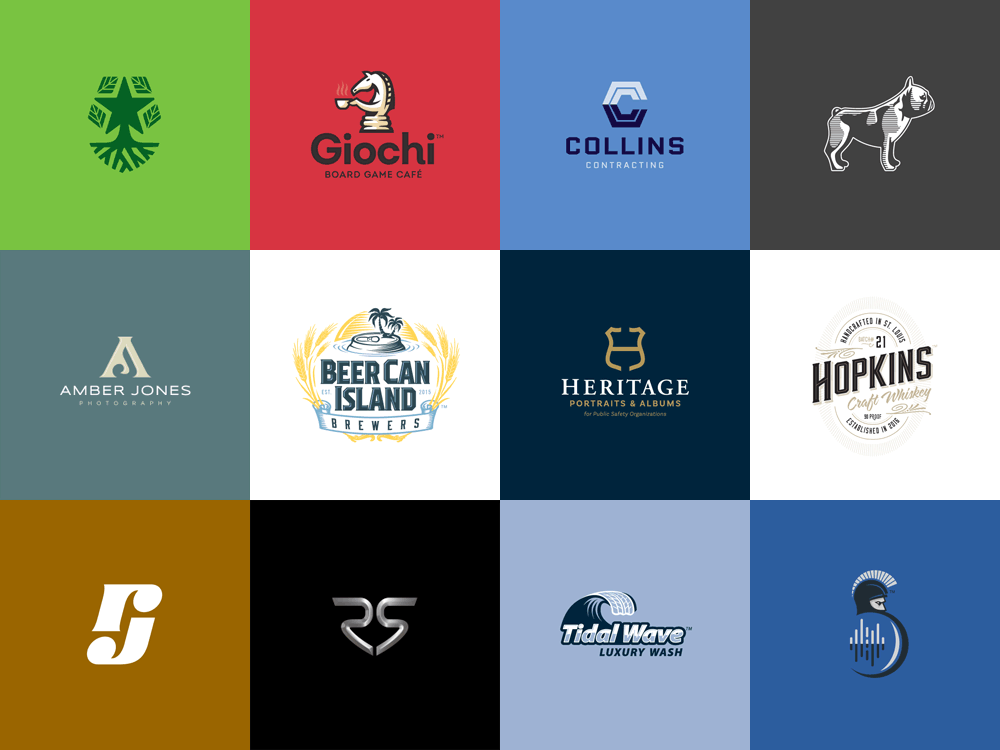 Portfolio Logo - Best St. Louis Logo Design & Branding Company. Visual Lure Design Firm