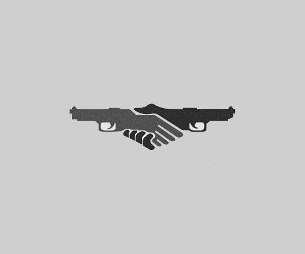 Handgun Logo - 13 Gun Logos | FreeCreatives