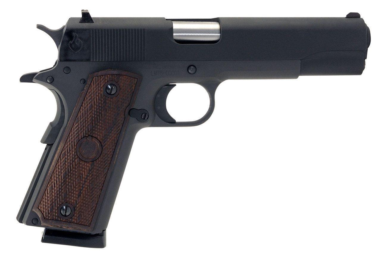 Handgun Logo - Llama LM138SB 1911 Max-I Single 38 Super 5 8+1 Hardwood w/MAC Logo ...
