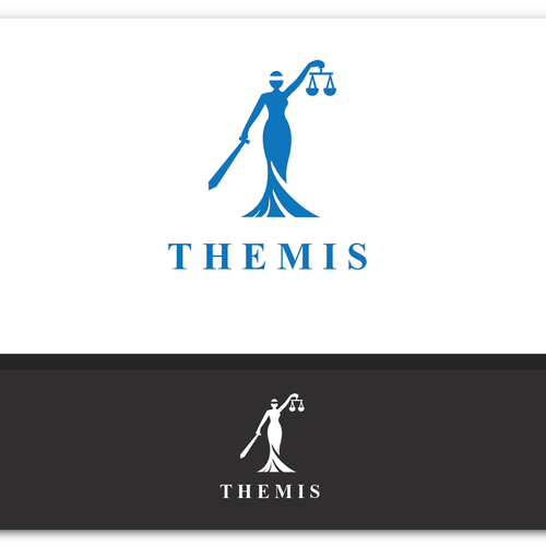 Themis Logo - A modern take on an ancient goddess for a conservative hedge fund ...