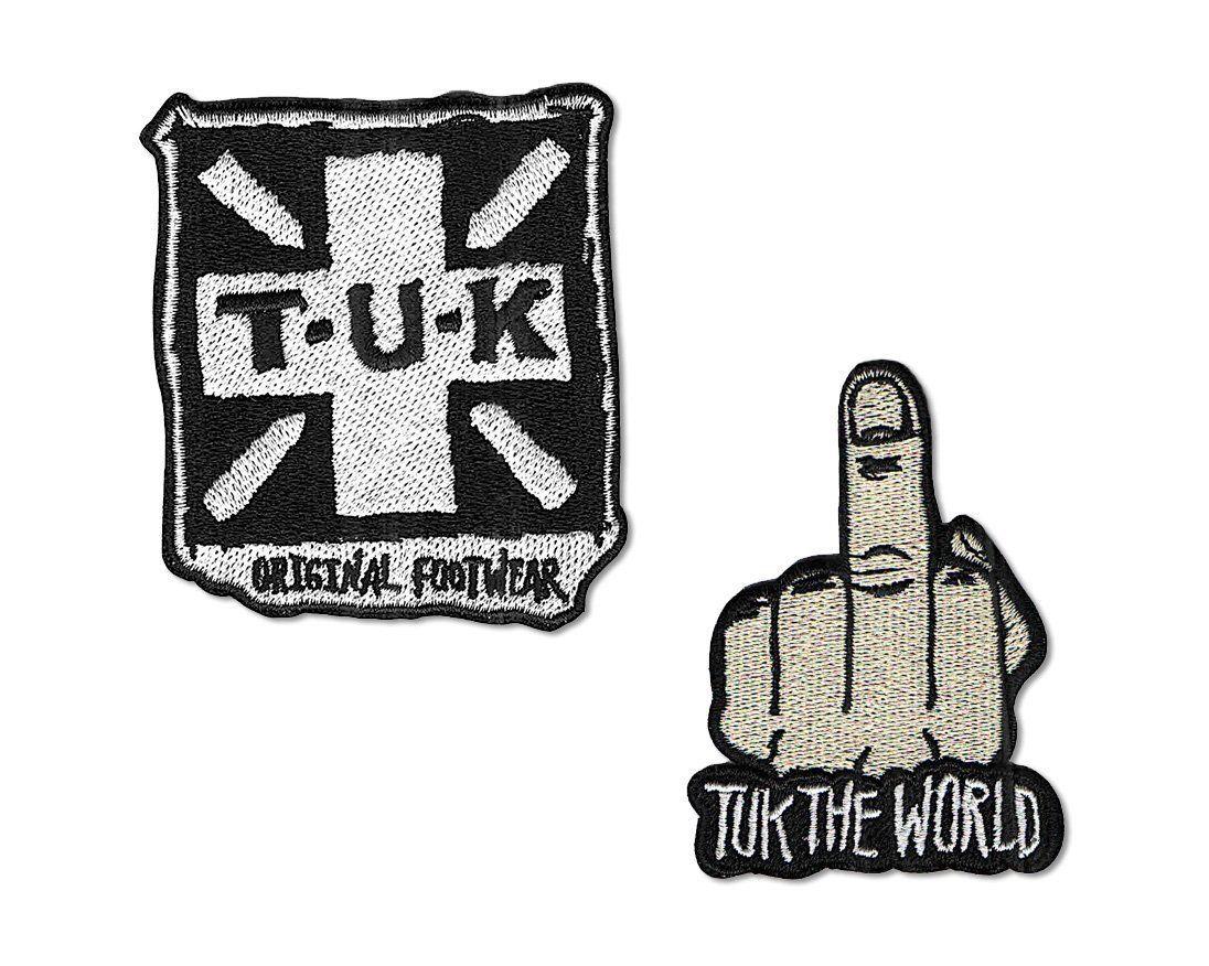 Tuk Logo - T.U.K. Embroidered Patch 2 Pack