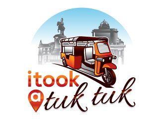 Tuk Logo - I Took a tuk tuk logo design