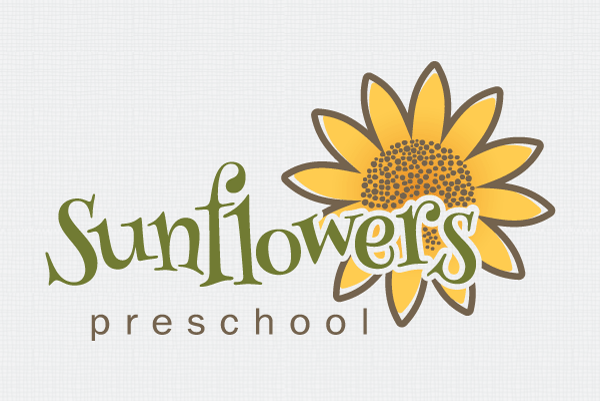 Sunflowers Logo - Sunflowers Preschool : logo design by Imaginary Jane. School