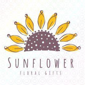 Sunflowers Logo - Sunflower+gifts+logo - SOLD | Sold Logos | Sunflower design ...