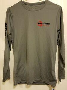 Zorrel Logo - Details about Zorrel RN113897 Long Sleeve Shirt Syntrel Gray M Hurricane  Racing Logo