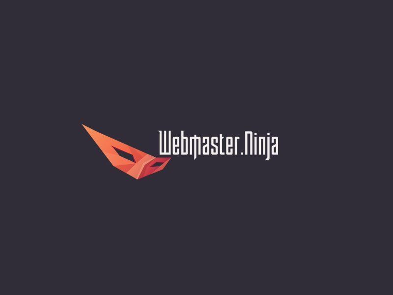 Webmaster Logo - Webmaster.Ninja logo by Diana Hlevnjak on Dribbble