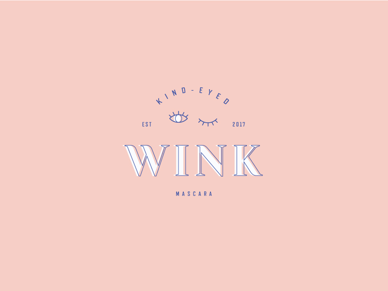 Wink Logo - Kind Eyed Wink by Aleisha Samek on Dribbble
