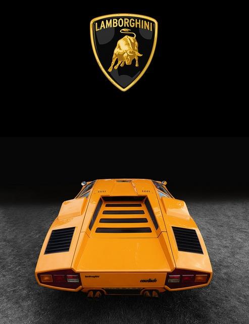 Countach Logo - Lamborghini Countach with logo - in 2 motorsports