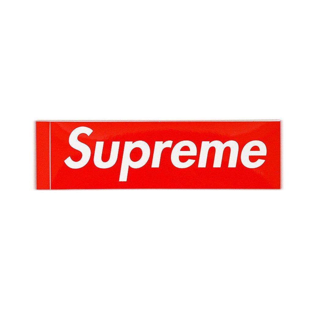 Suprerem Logo - Supreme Box Logo Sticker