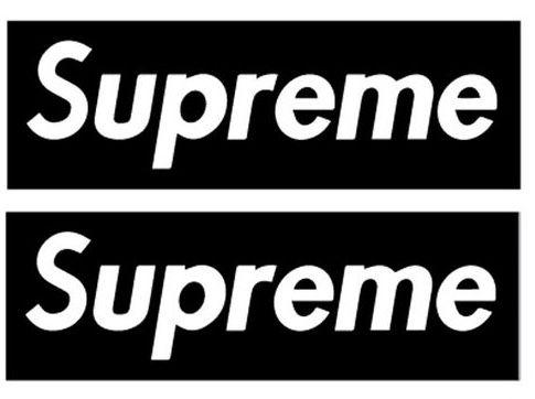 Suprerem Logo - Supreme Box Logo Stencils