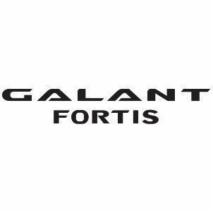 Fortis Logo - Mitsubishi Galant Fortis Logo Vector