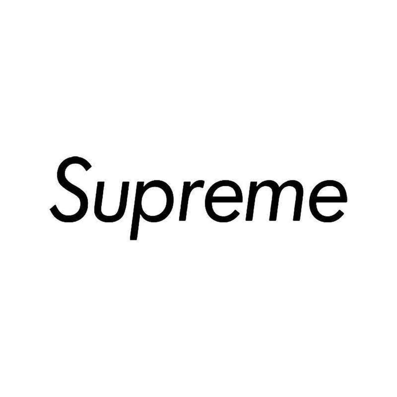 Suprerem Logo - Supreme Logo 2 Vinyl Sticker