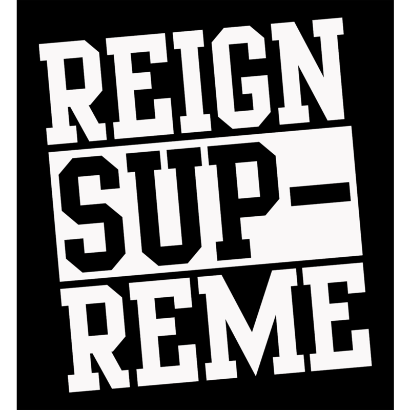 Suprerem Logo - Reign Supreme Logo Sticker