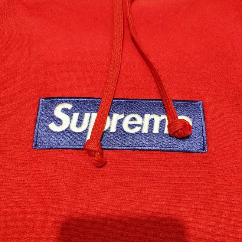 Suprerem Logo - Supreme Box Logo Hoodie Red Purple