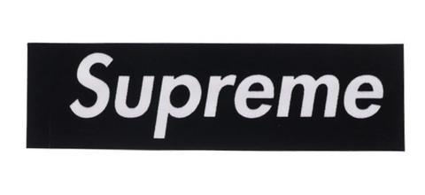 Suprerem Logo - SUPREME FELT BOX LOGO STICKER 