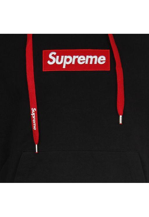 Suprerem Logo - Supreme Italia Hooded Logo Patch 3901 black