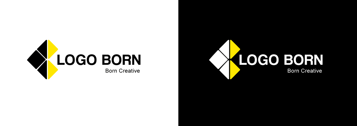Born Logo - Corporate Identity for our subsidiary company Logo Born - By Amberd