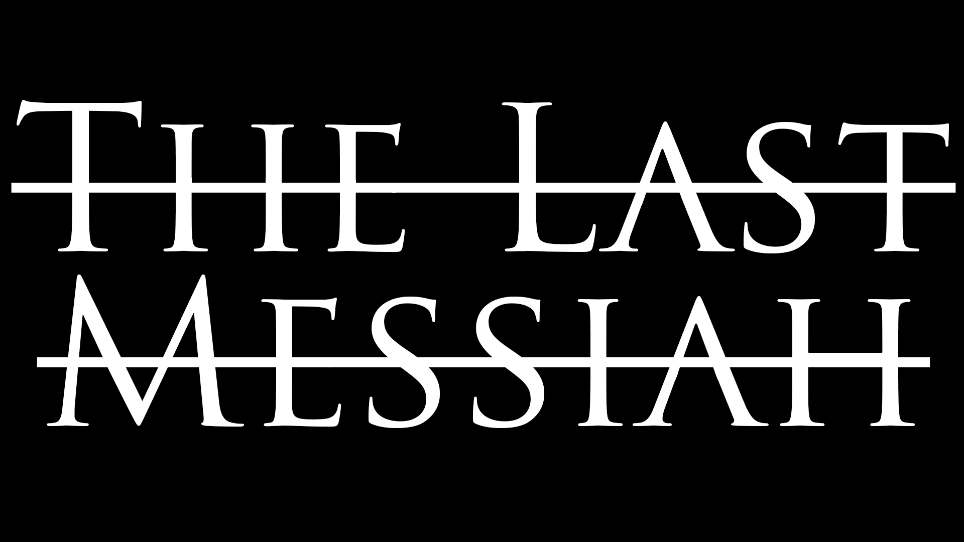 Messiah Logo - The Last Messiah Logo image - Indie DB