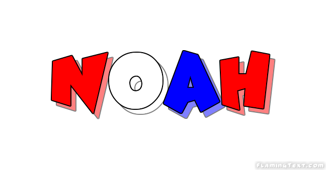 Noah Logo - United States of America Logo | Free Logo Design Tool from Flaming Text