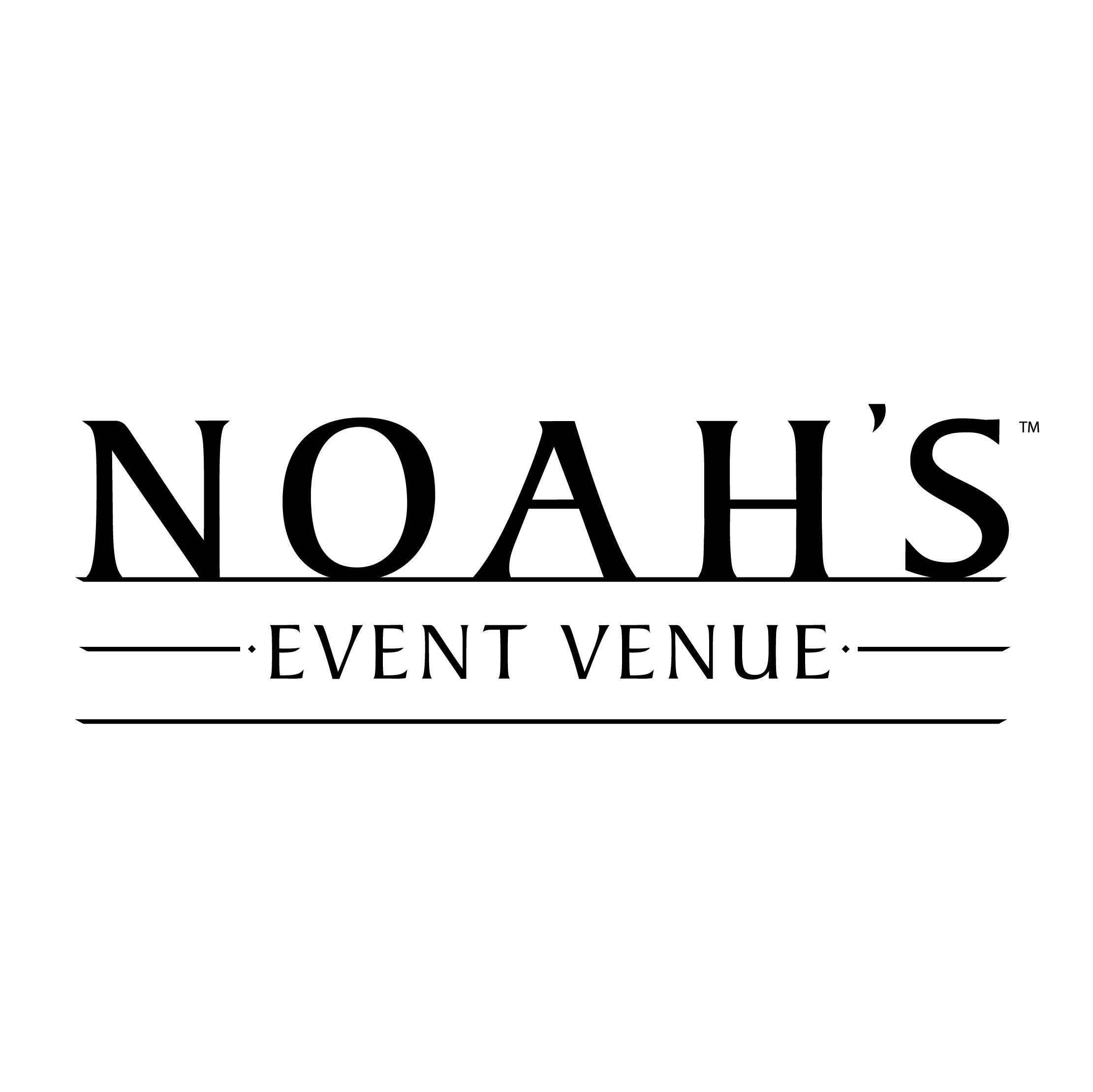 Noah Logo - NOAH'S Event Venue. Weddings, Banquets, Corporate Events.