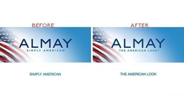 Almay Logo - Almay Redesigns Slogan After Pressure By TINA.org - Beauty Packaging