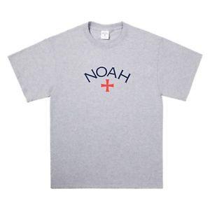 Noah Logo - Noah NYC Core Logo Tee 2018 CLASSIC CROSS T-SHIRT WINGED FOOT ...