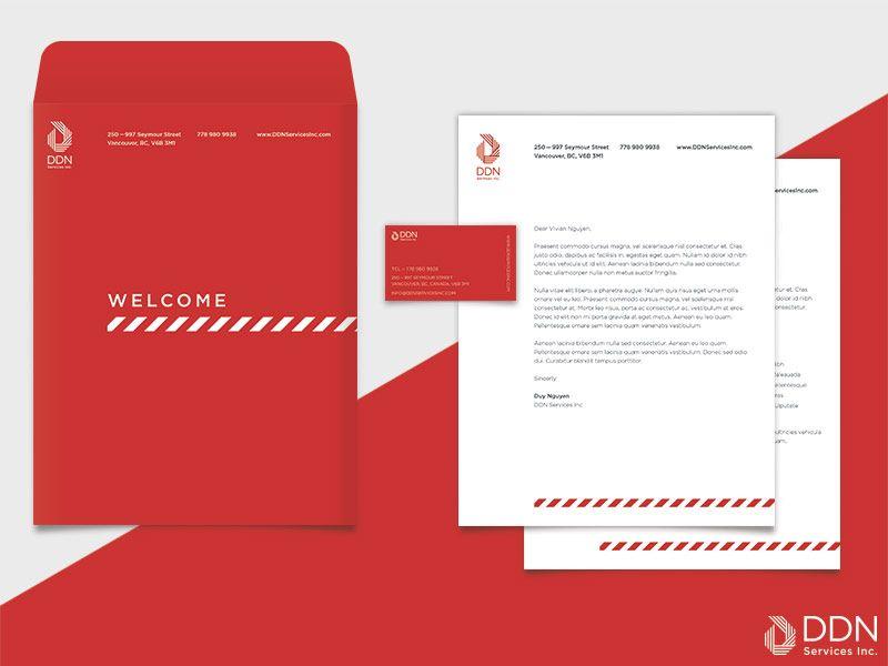Ddn Logo - DDN Services Stationery Package by Cang Nguyen on Dribbble