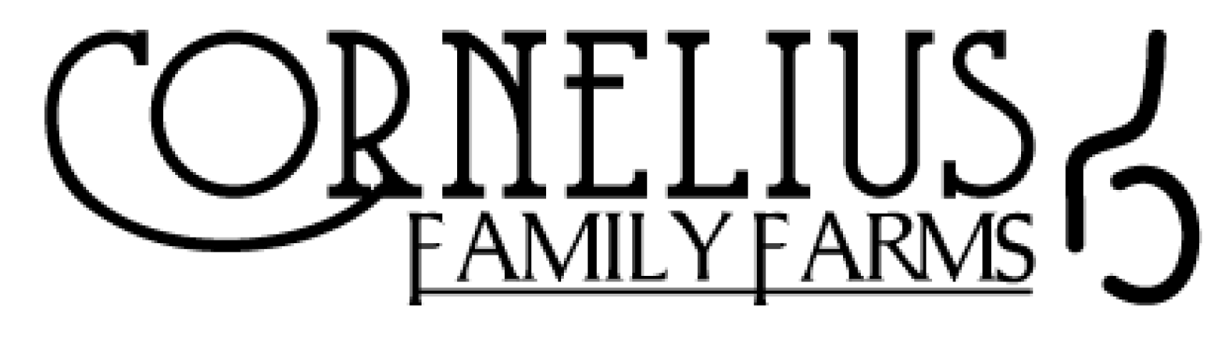 Cornelius Logo - Cornelius Family Farms Logo gloves copy.png | Typophile