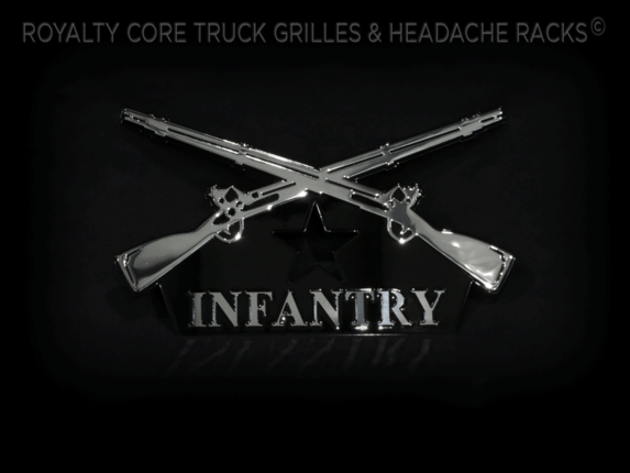 Infantry Logo - Royalty Core - Army Infantry Emblem