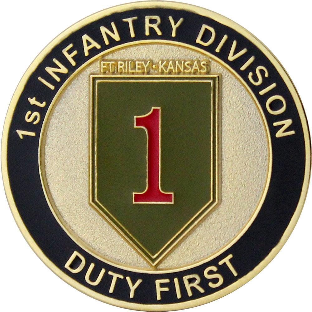 Infantry Logo - U.S. Army 1st Infantry Division Coin