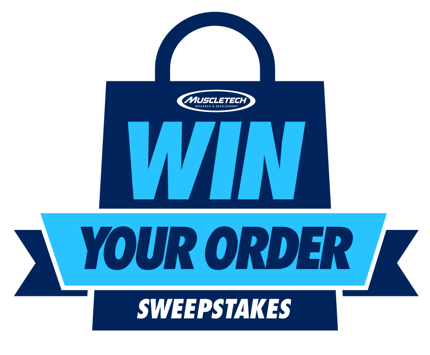 MuscleTech Logo - WIN YOUR ORDER SWEEPSTAKES