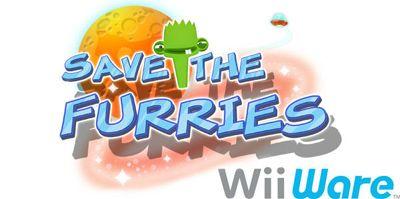 WiiWare Logo - Save The Furries Hits WiiWare