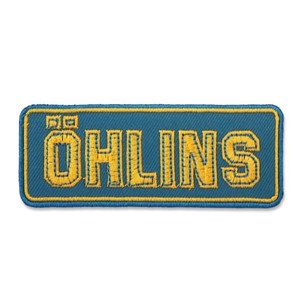 Ohlins Logo - ÖHLINS OHLINS EMBROIDERY EMBROIDERED IRON ON PATCH