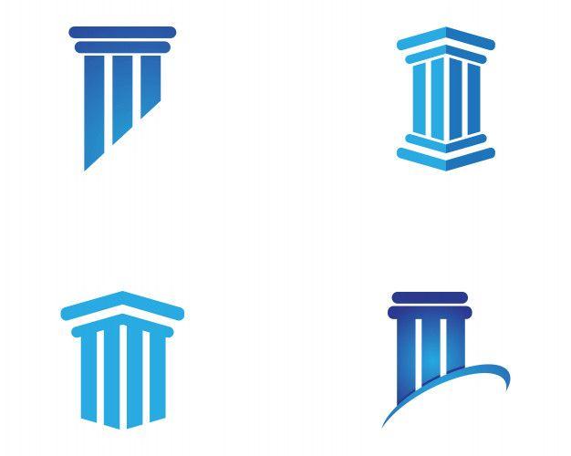Column Logo - Column logo template Vector