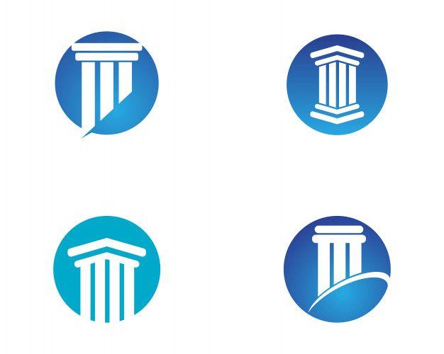 Column Logo - Column logo template Vector