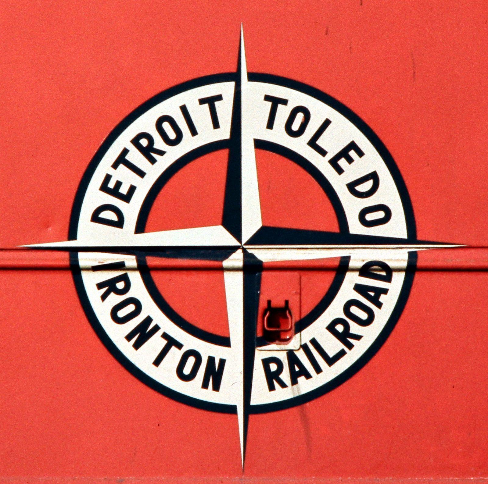 Ironton Logo - DTI, Flat Rock, Michigan, 1974 Detroit, Toledo and Ironton Railroad ...