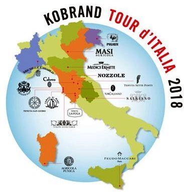 Kobrand Logo - Kobrand's Tour d'Italia | Tom's Wine Line