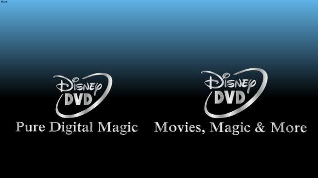 Disney DVD Logo - 2 Logos of Disney DVD | 3D Warehouse