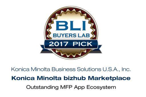 Bizhub Logo - Konica Minolta's bizhub MarketPlace Honored with Top Award from ...