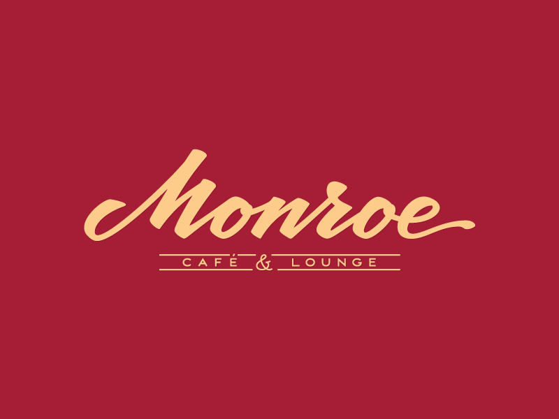 Monroe Logo - Monroe Café & Lounge - final logo by Alexandr Ivanov on Dribbble
