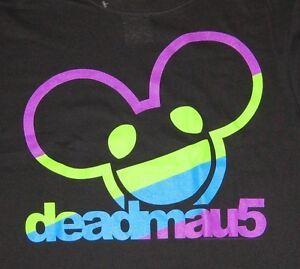 Deadmau5 Logo - Details about Deadmau5 HOUSE TECHNO T-Shirt LOGO HEAD Purple, Green, Blue